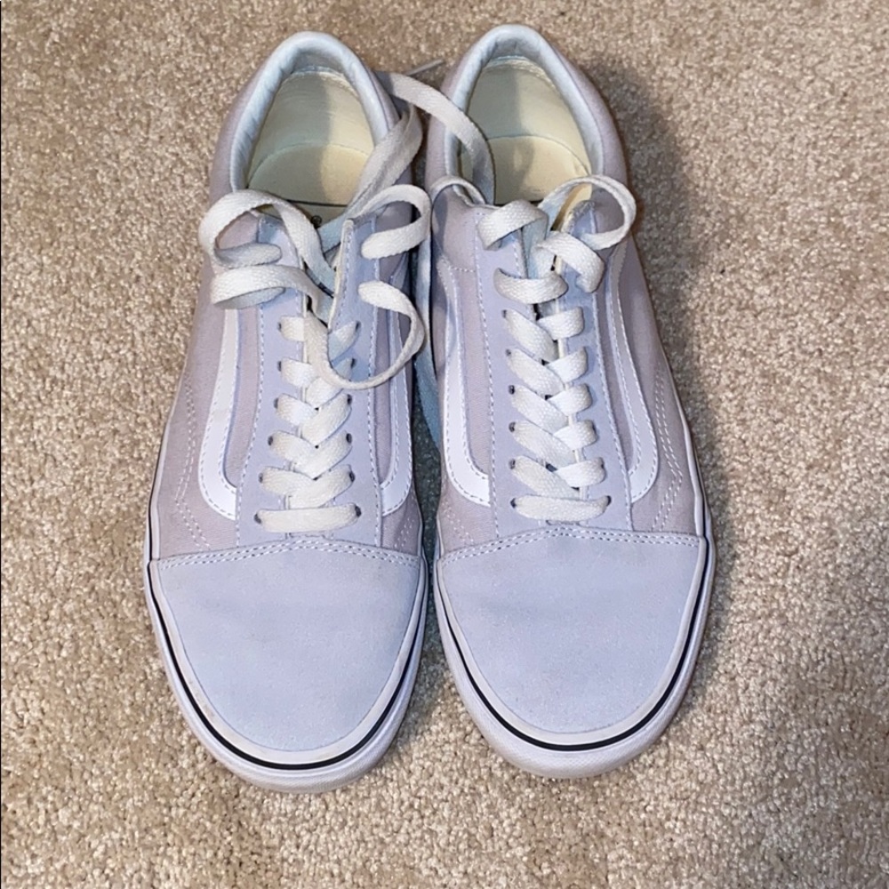 light grey old skool vans